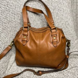Target Brown Crossbody/Handle Purse